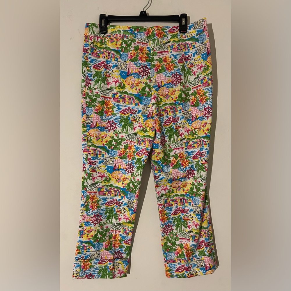 RAFAEL Multicolor Floral Pants - Picture 4 of 4
